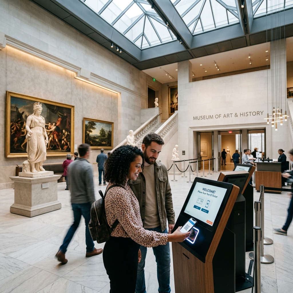 Museums & Theaters Check-in Visual