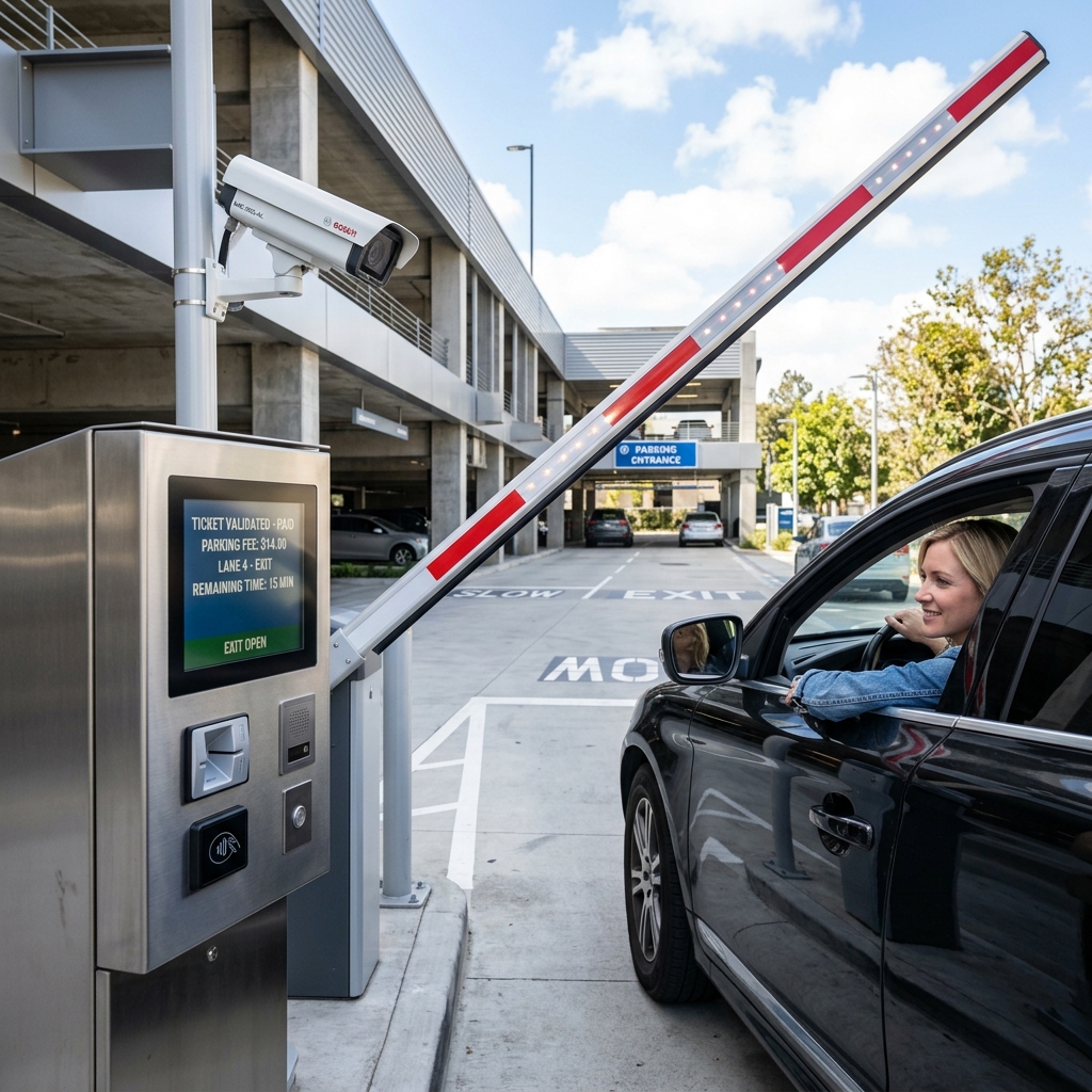 Parking & Access Check-in Visual