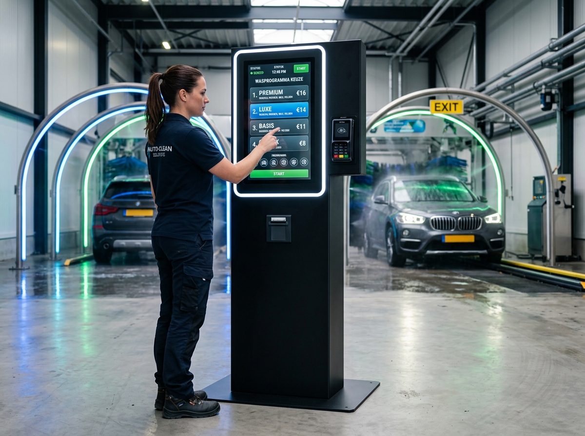 Factory Automation Kiosk Visual