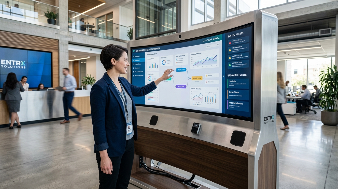 Custom Display Kiosk Visual